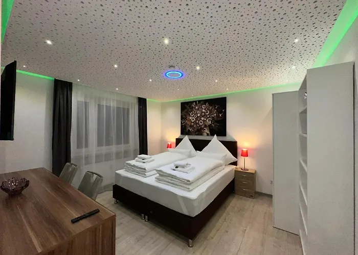 Modern Apartments Neuburg D - Top - 2 Zimmer, Parkplatz, Balkon, Wi-Fi, 2 Tv, Dusche, Kueche