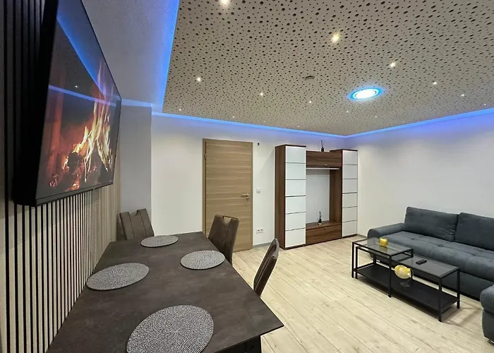 Modern Apartments Neuburg D - Top - 2 Zimmer, Parkplatz, Balkon, Wi-Fi, 2 Tv, Dusche, Kueche